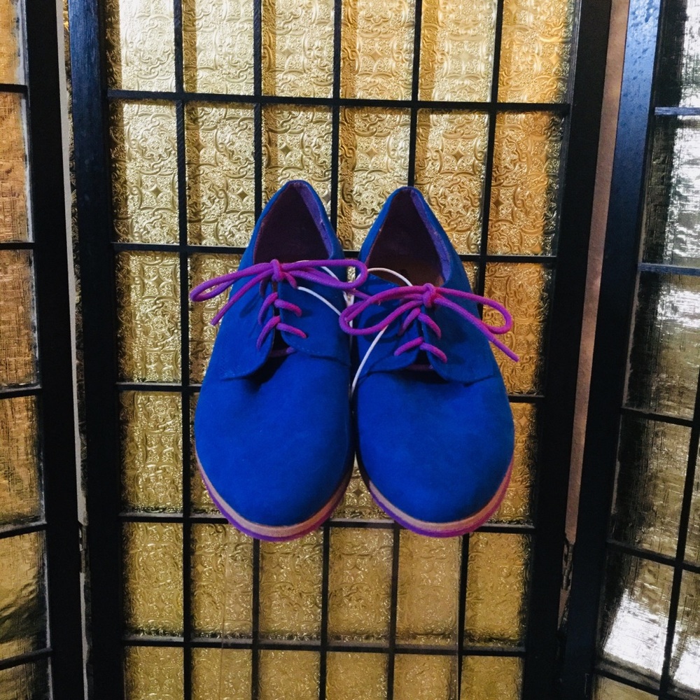 Mossimo Supply Co. Blue Tennis Shoes.